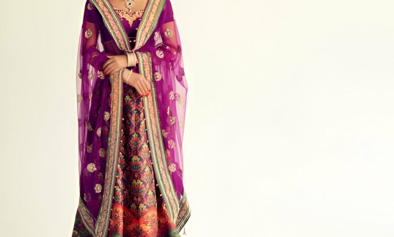 Gown with Dupatta