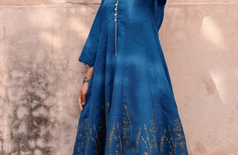 blue colour kurti