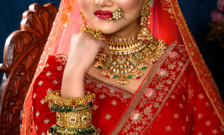 bridal hairstyles for saree