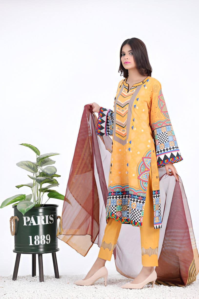 plazo set with dupatta