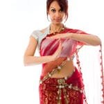 half saree for women