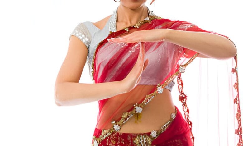 half saree for women