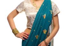 half saree designs