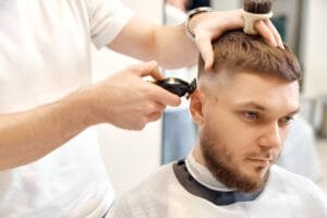 without beard hairstyle